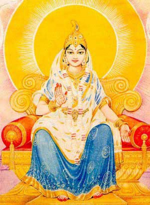 Brindvaneswari Sri Radha's lotus feet